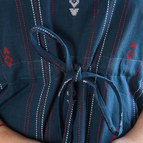 Buy Jacquard Cotton Kaftan & Pyjama Night Suit Set Online at iTokri.com