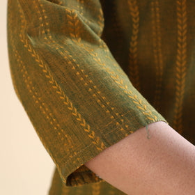  Jacquard Cotton Top & Pyjama Night Suit Set 