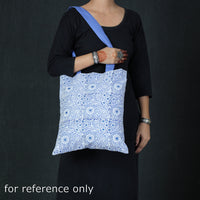 kantha block print shoulder bag