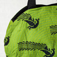 kantha block print shoulder bag