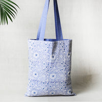 kantha block print shoulder bag