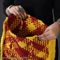 handwoven hand bag