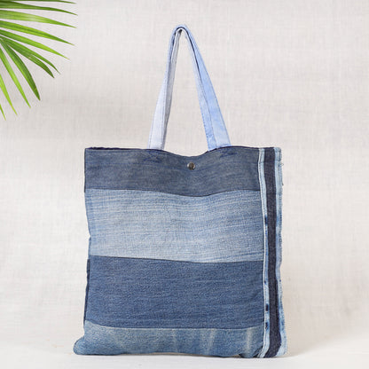 Upcycled Handmade Denim Hand Bag