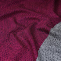 Purple - Kumaun Handwoven Pure Merino Woolen Fabric