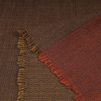 Brown - Kumaun Handwoven Pure Merino Woolen Fabric