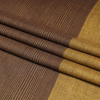 Brown - Kumaun Handwoven Pure Merino Woolen Fabric