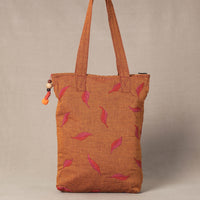 kantha work tote bag