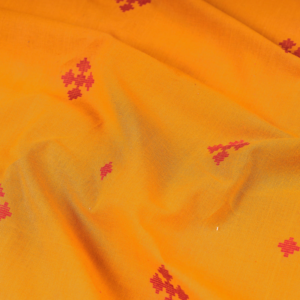 Yellow - South Prewashed Jacquard Cotton Fabric