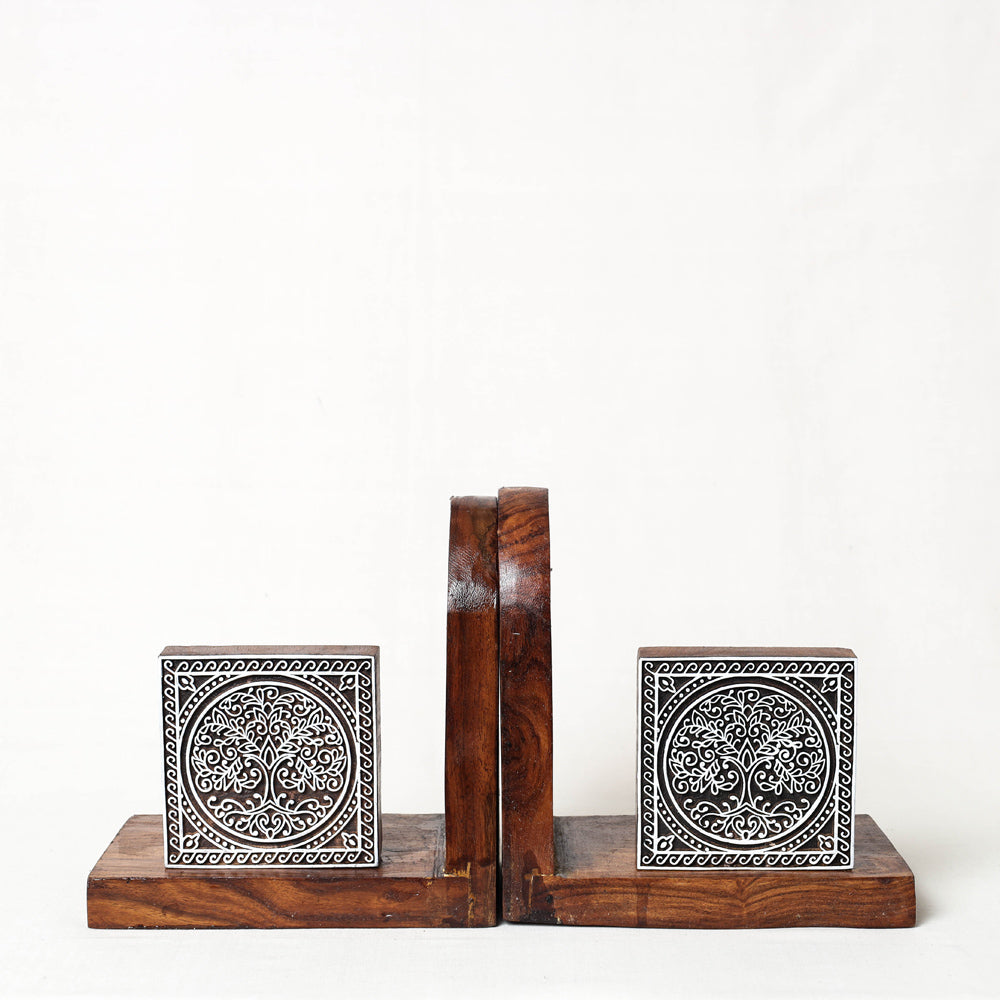 Wooden Bookend 
