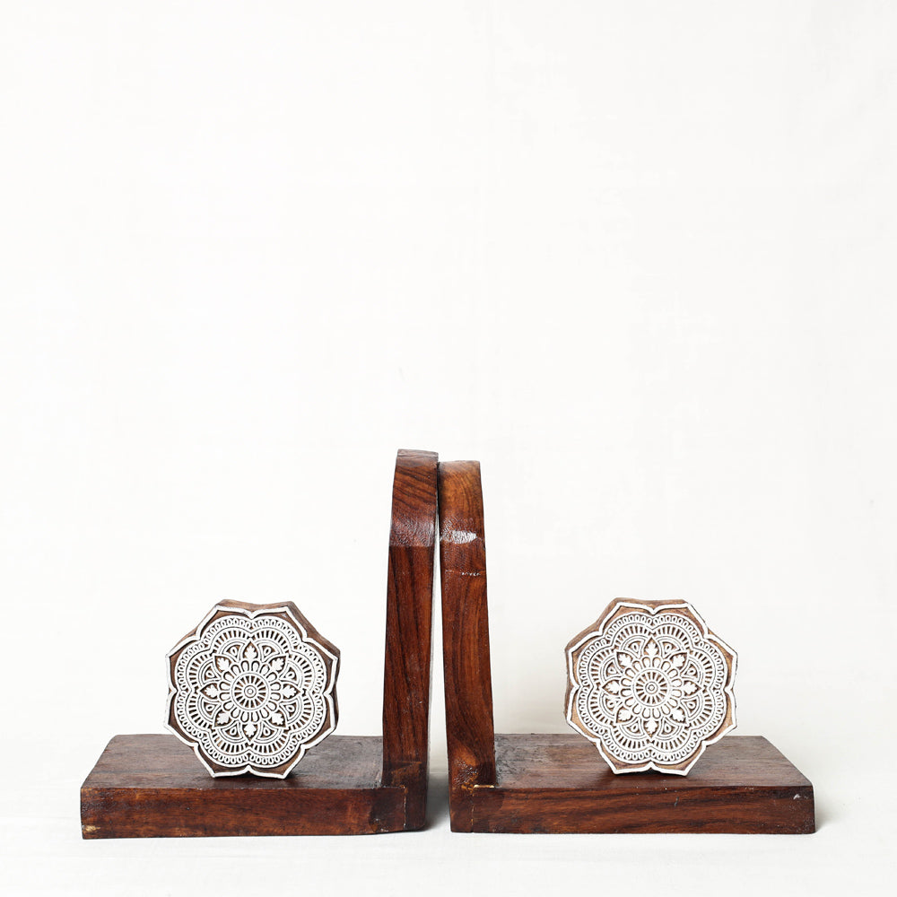 Wooden Bookend
