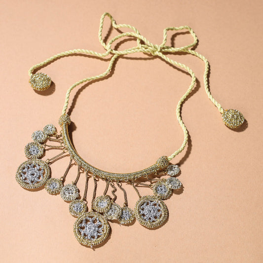 Samoolam Handmade Shimmer Araa Necklace