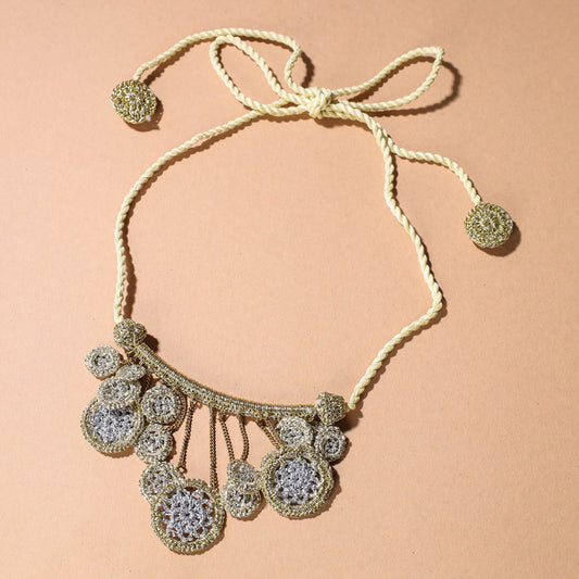 Samoolam Handmade Shimmer Araa Necklace