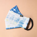  Shibori  Block Print Cotton 3 Layer Maska Snug Fit Face Cover 