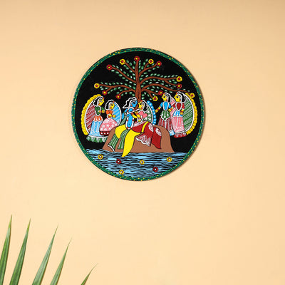 Handpainted Wooden Wall Hanging