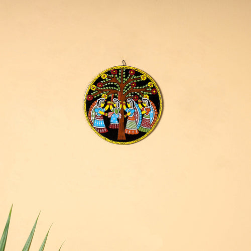 Handpainted Wooden Wall Hanging