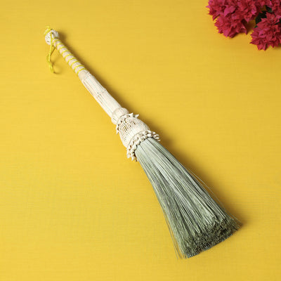 खजुरी Handmade Multipurpose Date-Palm Leaves Broom/Phool Jhadu
