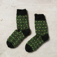 hand knitted woolen socks