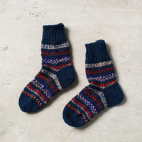 hand knitted woolen socks