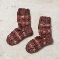 hand knitted woolen socks