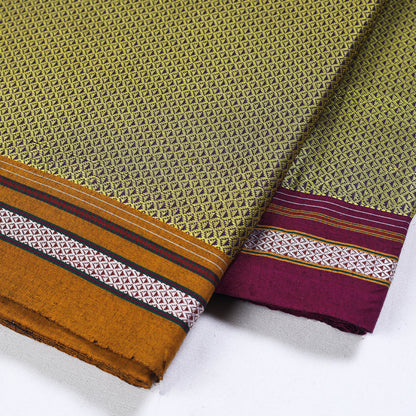 Green - Karnataka Khun Cotton Fabric