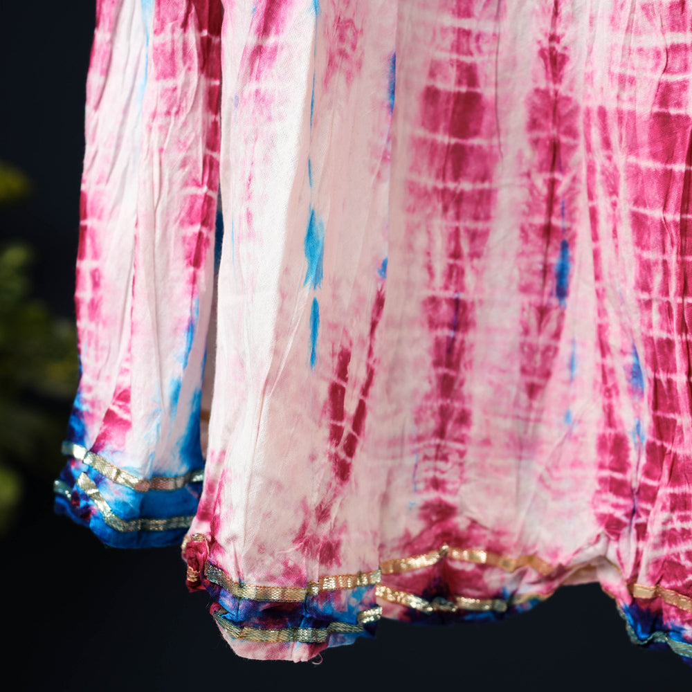 shibori skirt