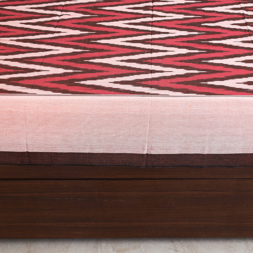 pochampally ikat double bed cover set