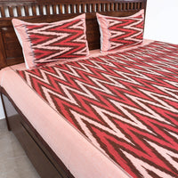 pochampally ikat double bed cover set