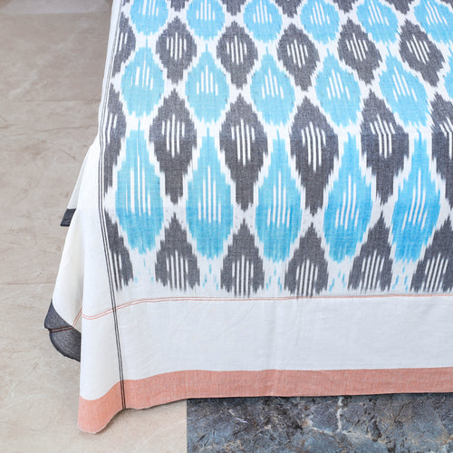 pochampally ikat double bed cover set