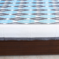 pochampally ikat double bed cover set