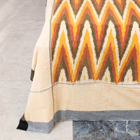 pochampally ikat double bed cover set