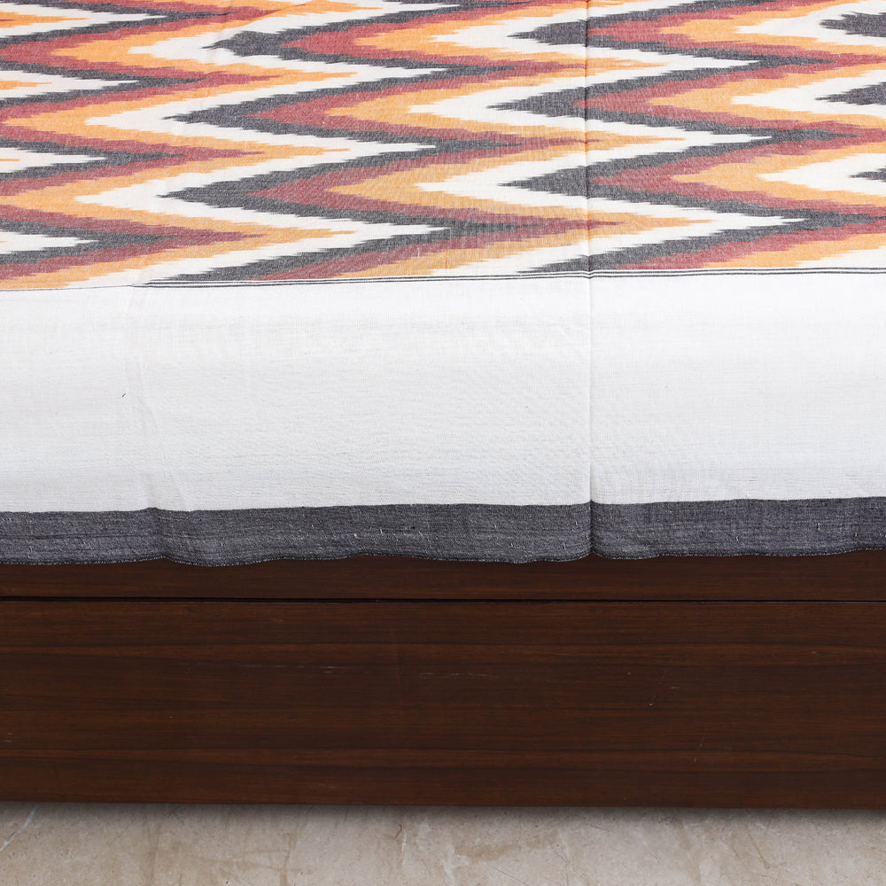 pochampally ikat double bed cover set