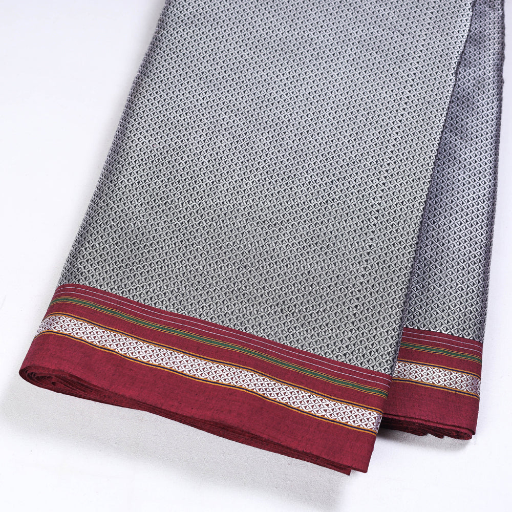 Grey - Karnataka Khun Cotton Fabric