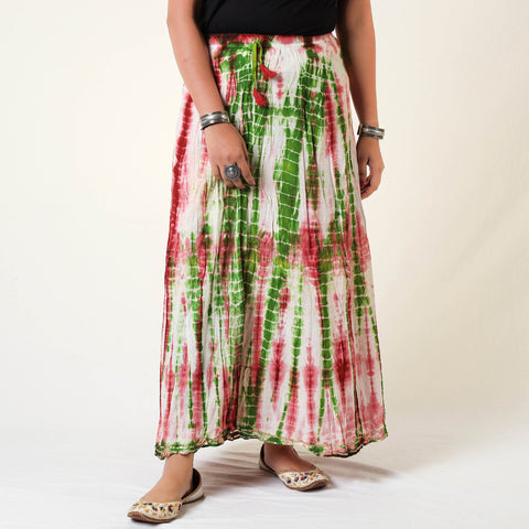 shibori skirt