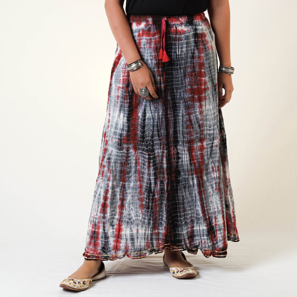 shibori skirt