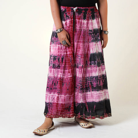 shibori skirt