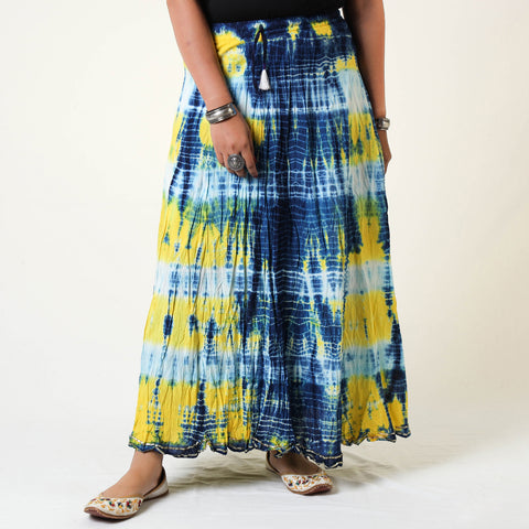 shibori skirt