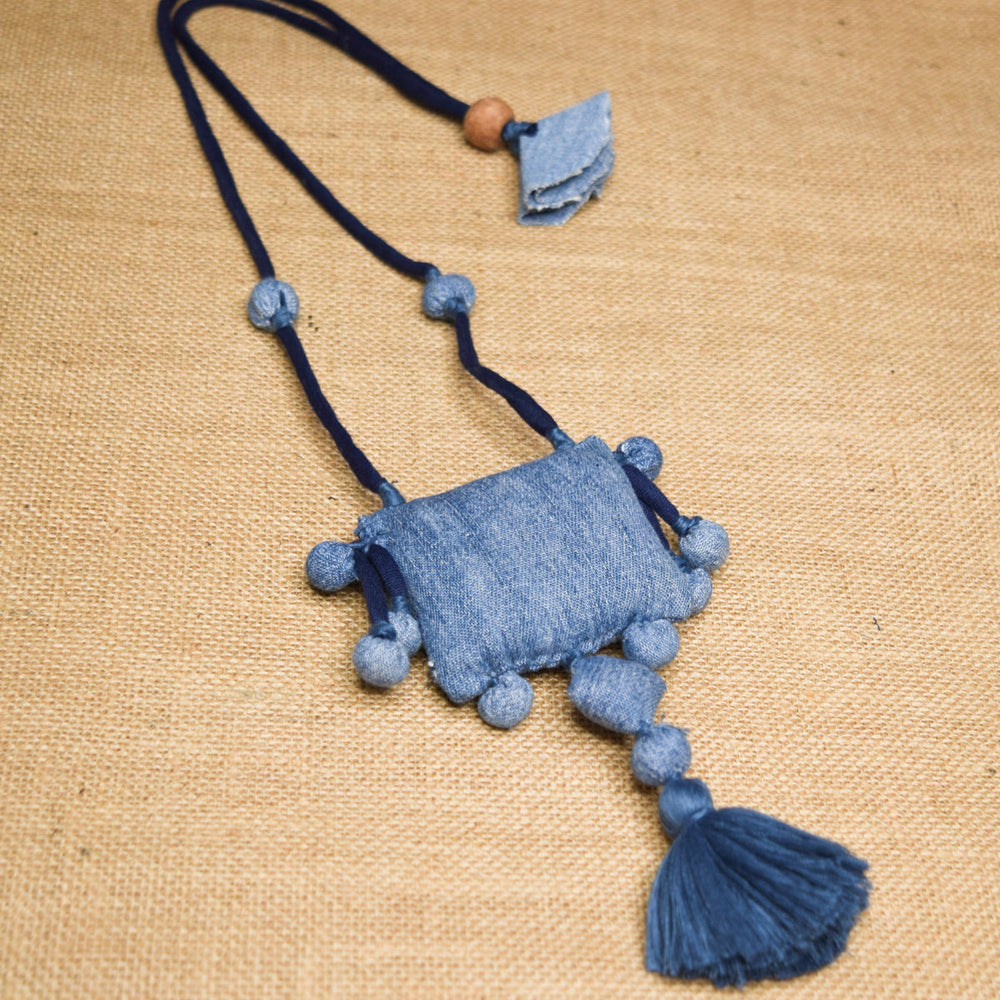 Upcycled Jeans Necklace