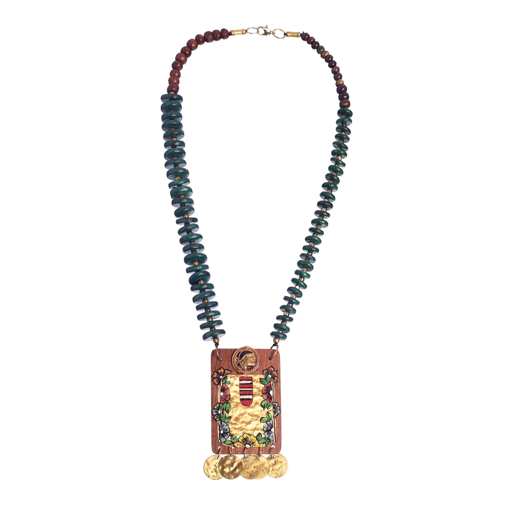 The Princess Hamman' Handcrafted Tribal Dhokra Necklace