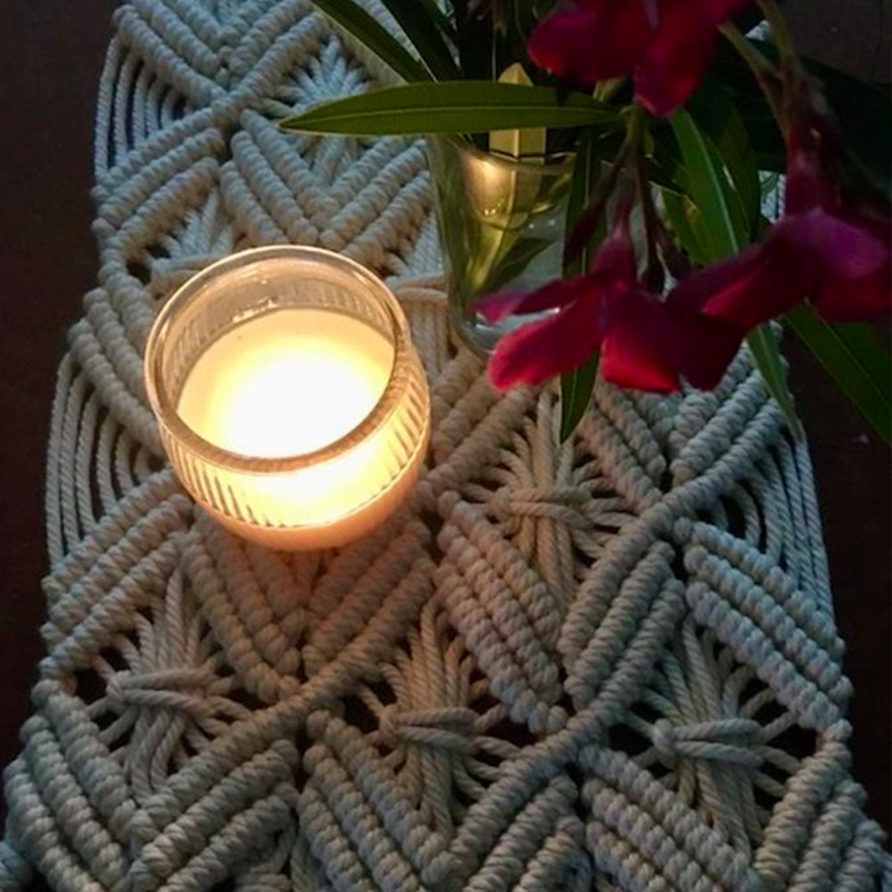 macrame table mat