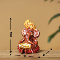 musician ganesha idol