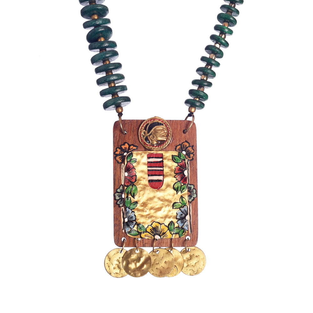 The Princess Hamman' Handcrafted Tribal Dhokra Necklace