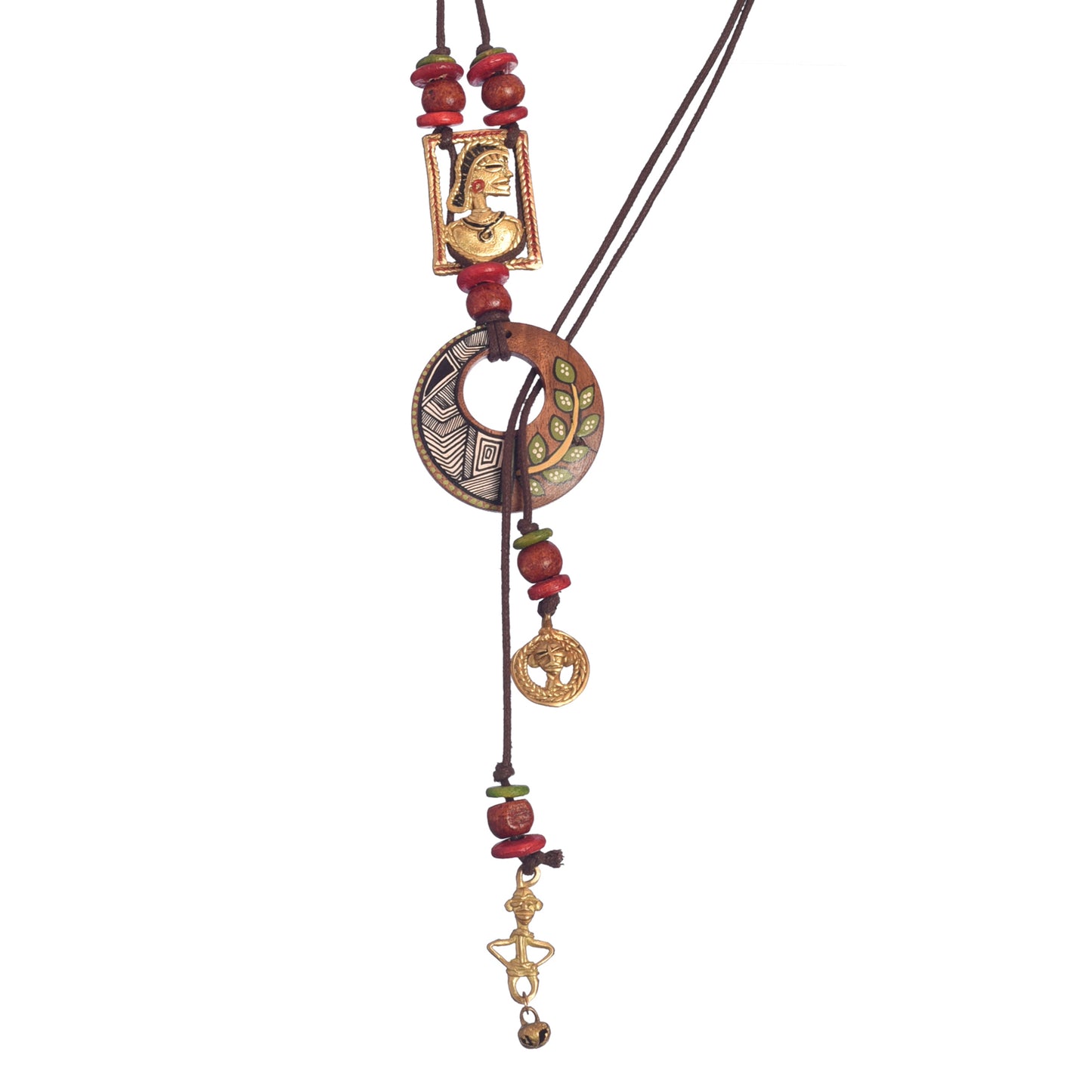 Cleopatra' Handcrafted Tribal Dhokra Necklace