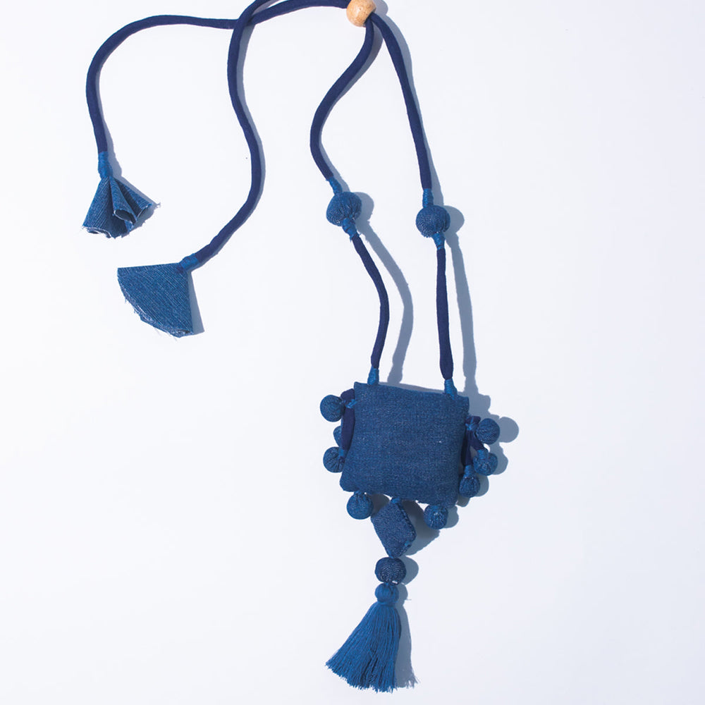 Upcycled Jeans Necklace