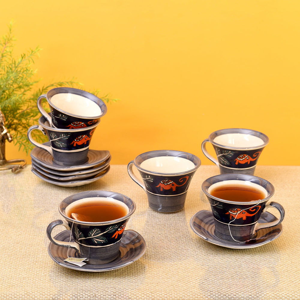 Tea Cups & Saucer