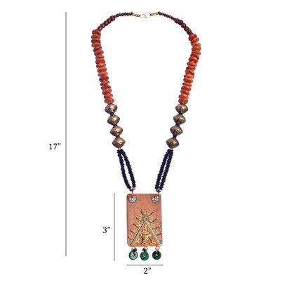 King Tut' Handcrafted Tribal Dokra Necklace