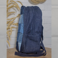 denim travel bag