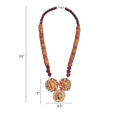 The Monks' Handcrafted Tribal Dokra Necklace