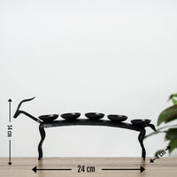 iron candle stand