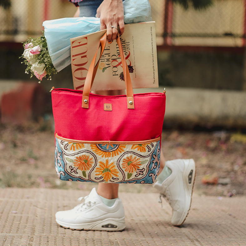 embroidery tote bag 