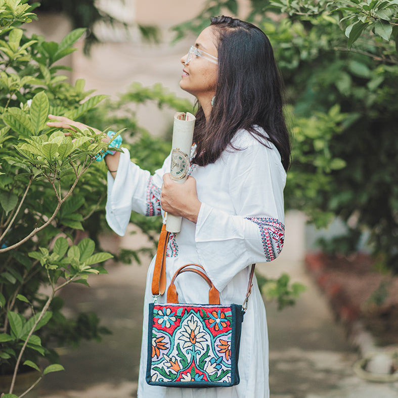 Embroidery Mini Bag
